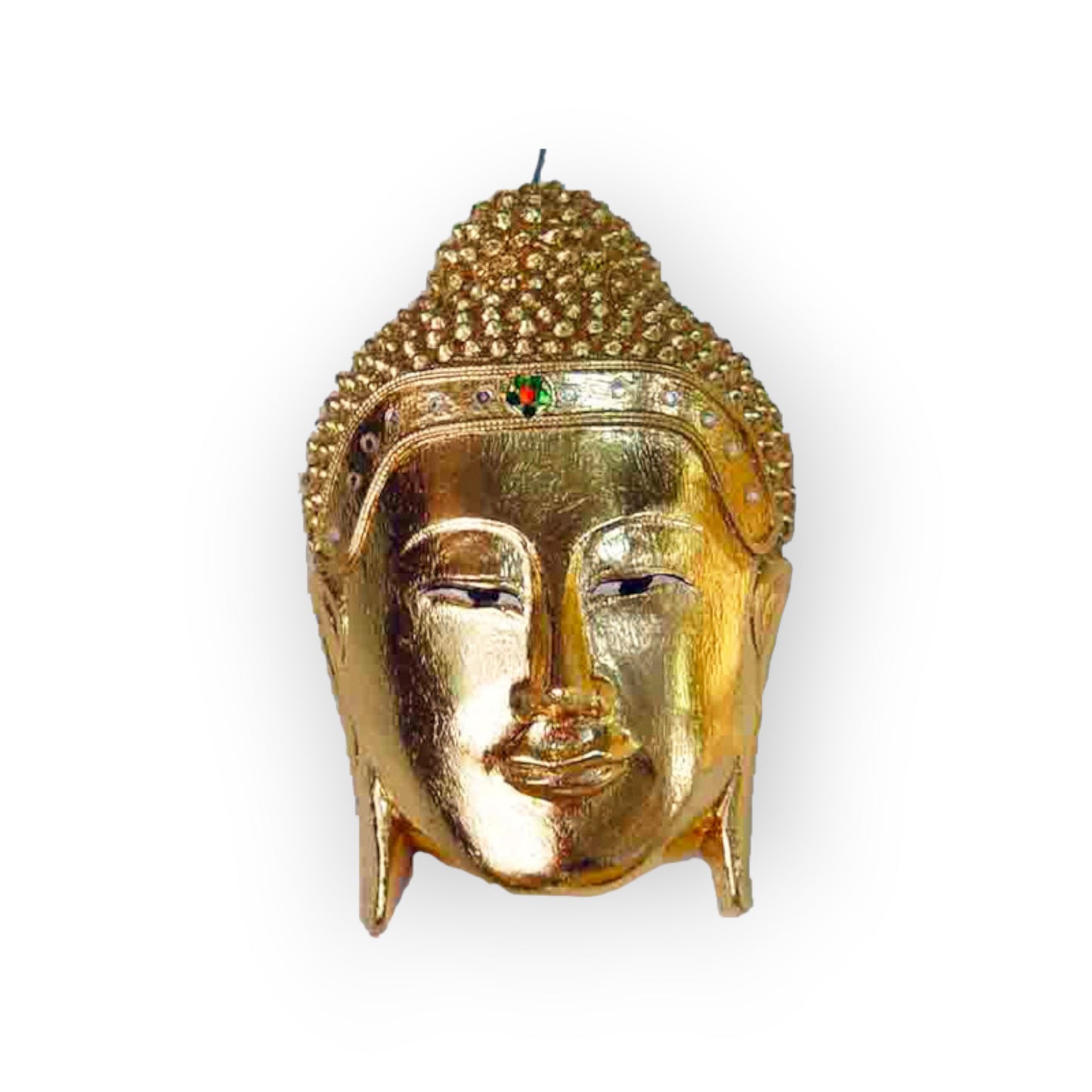 Carved Face of Buddha 8" Tall