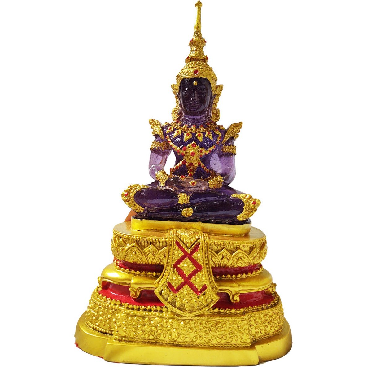 Buddha Resin Purple : 11"