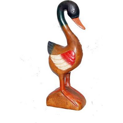 Carved Duck 17" Tall