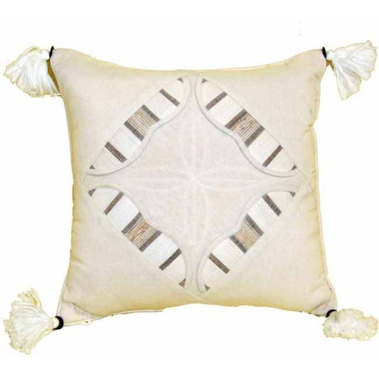 Decorative Pillow Off White 15"x15"