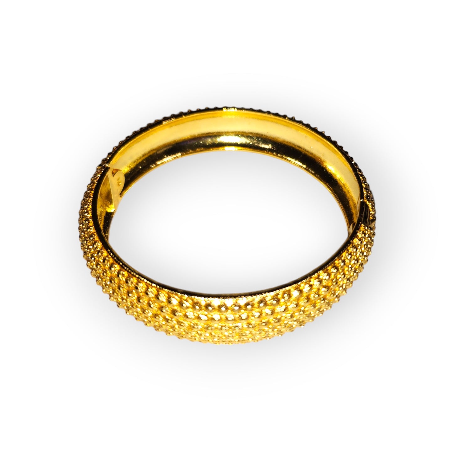 Gold Plate Bangle 24k