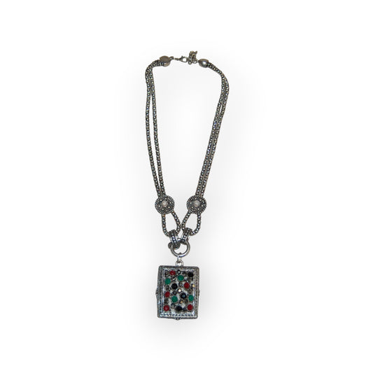 Chrome Necklace and Pendant