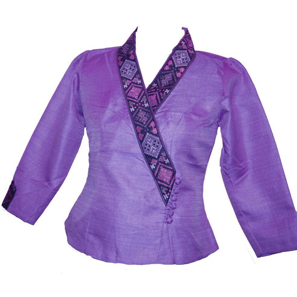 Lao Style Blouse 1457-DP-38-DP : 34