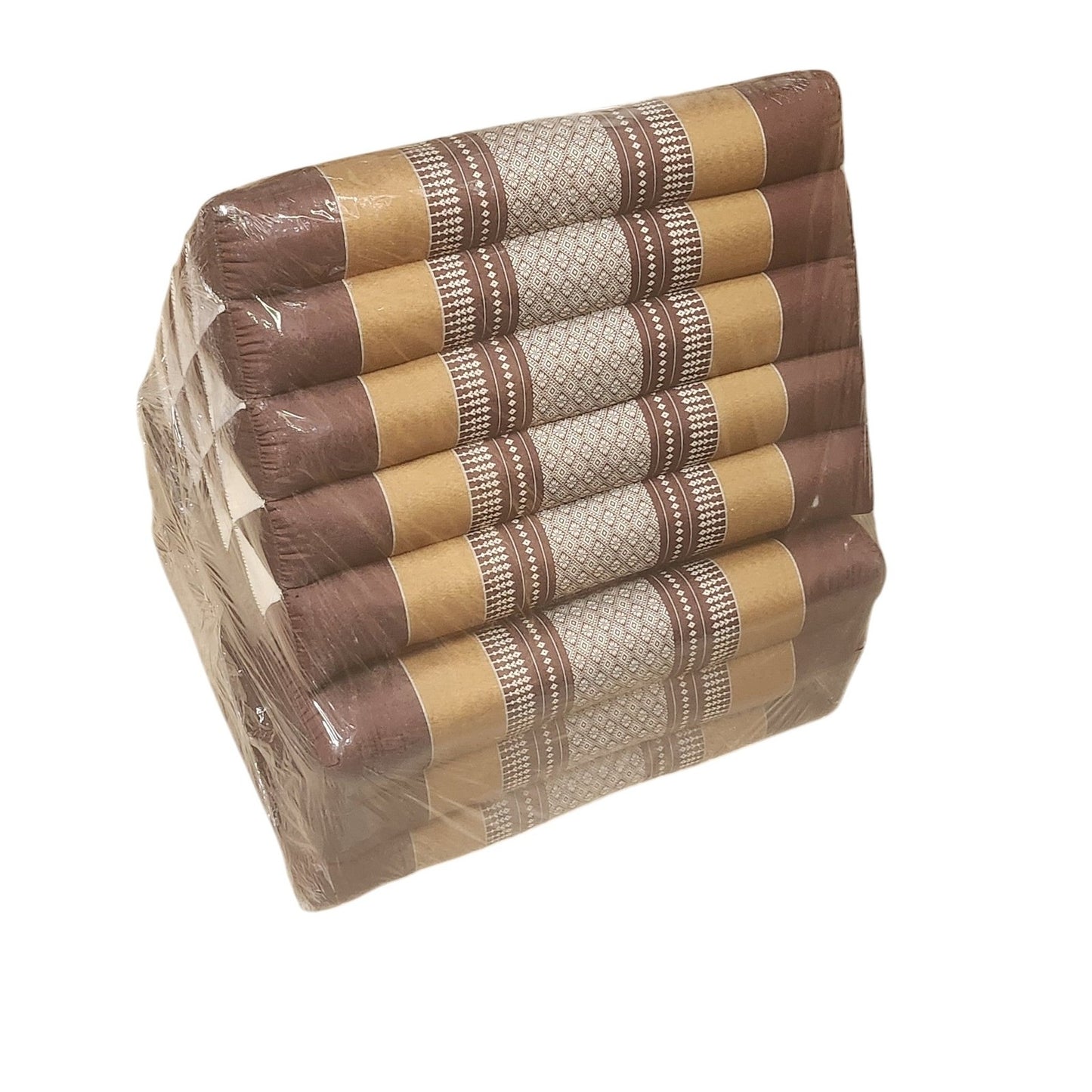 Triangle Pillow with 3 Fold Out Mats From Thailand