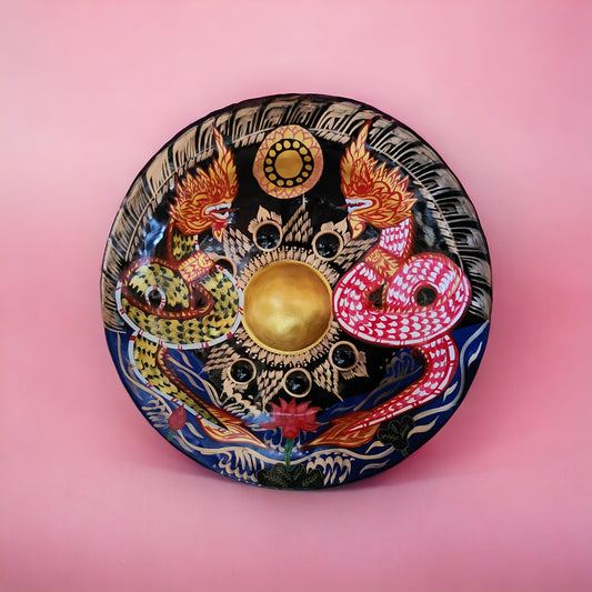 Medium Bronze Gong Dragon 18" Diameter