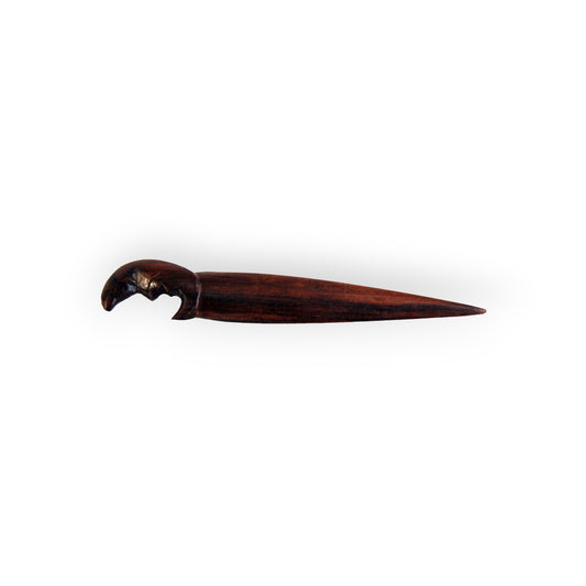 Letter Opener with Wooden Crescent Moon