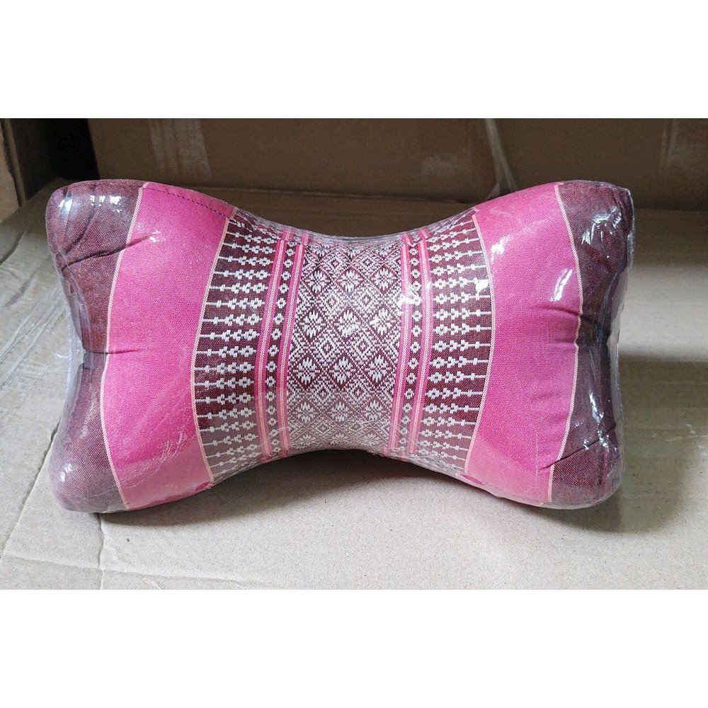 Travel Pillow Bone R Pink-Kapok Fill