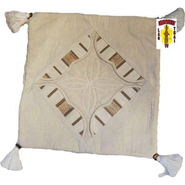 Cream Triangle Pillow Case