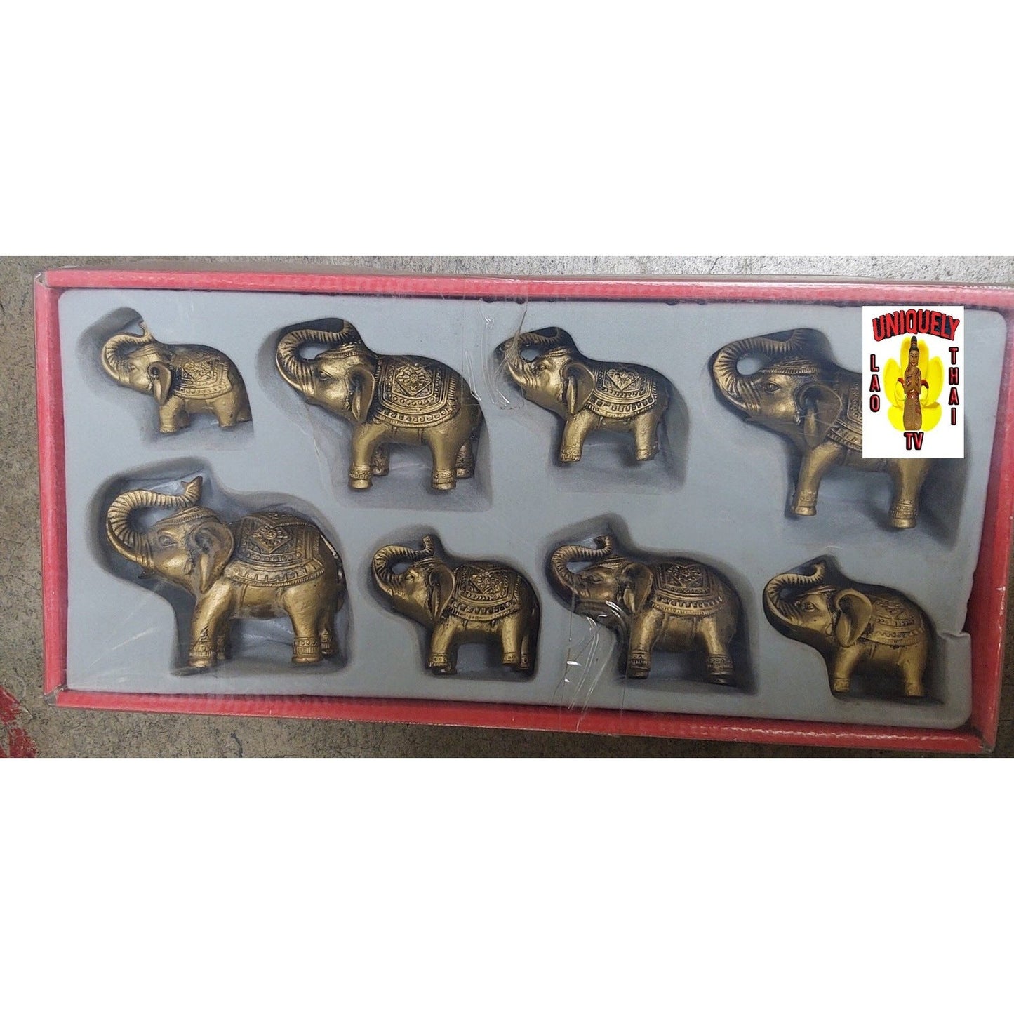 Elephant Set of 6 3" to 2"