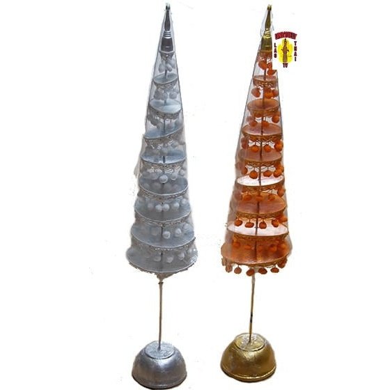 Gold or Silver Buddha Tree-48