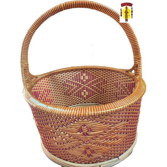 Hand Crafted Market Basket Select Color