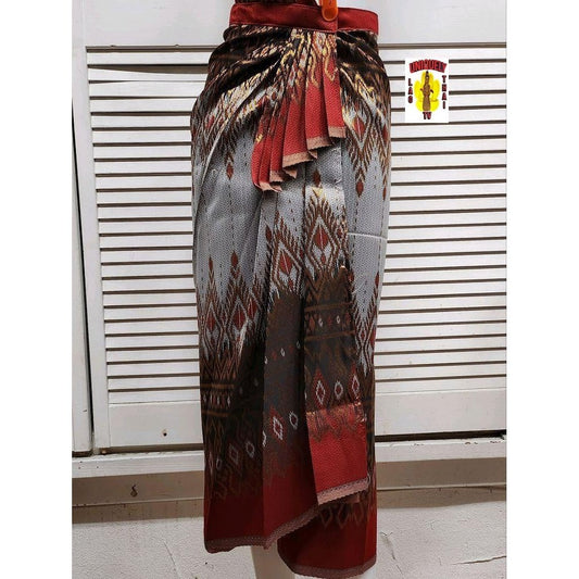 Lao Style Silk Skirt A