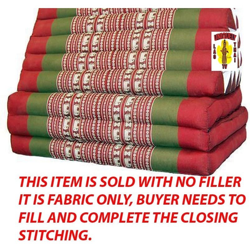 Large Triangle Pillow & Pad NO FILLER