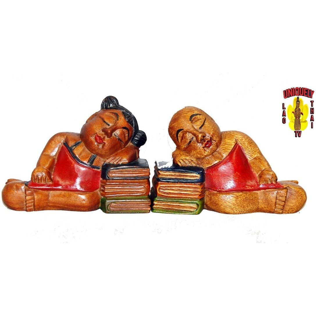 Sleeping Baby Bookends