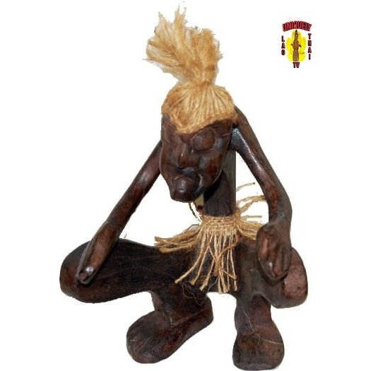 Tiki Man Sitting Down