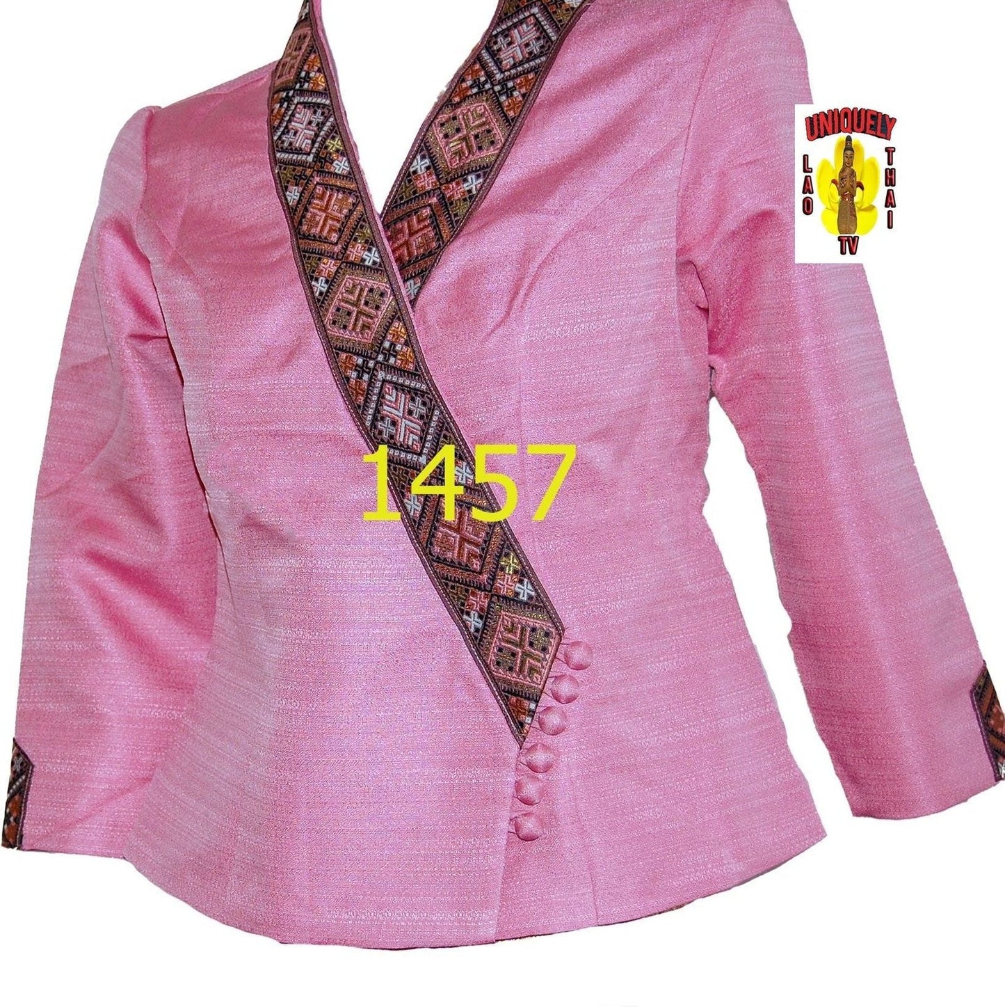 Traditional Thai - Lao Blouse Temple Outfit 1457