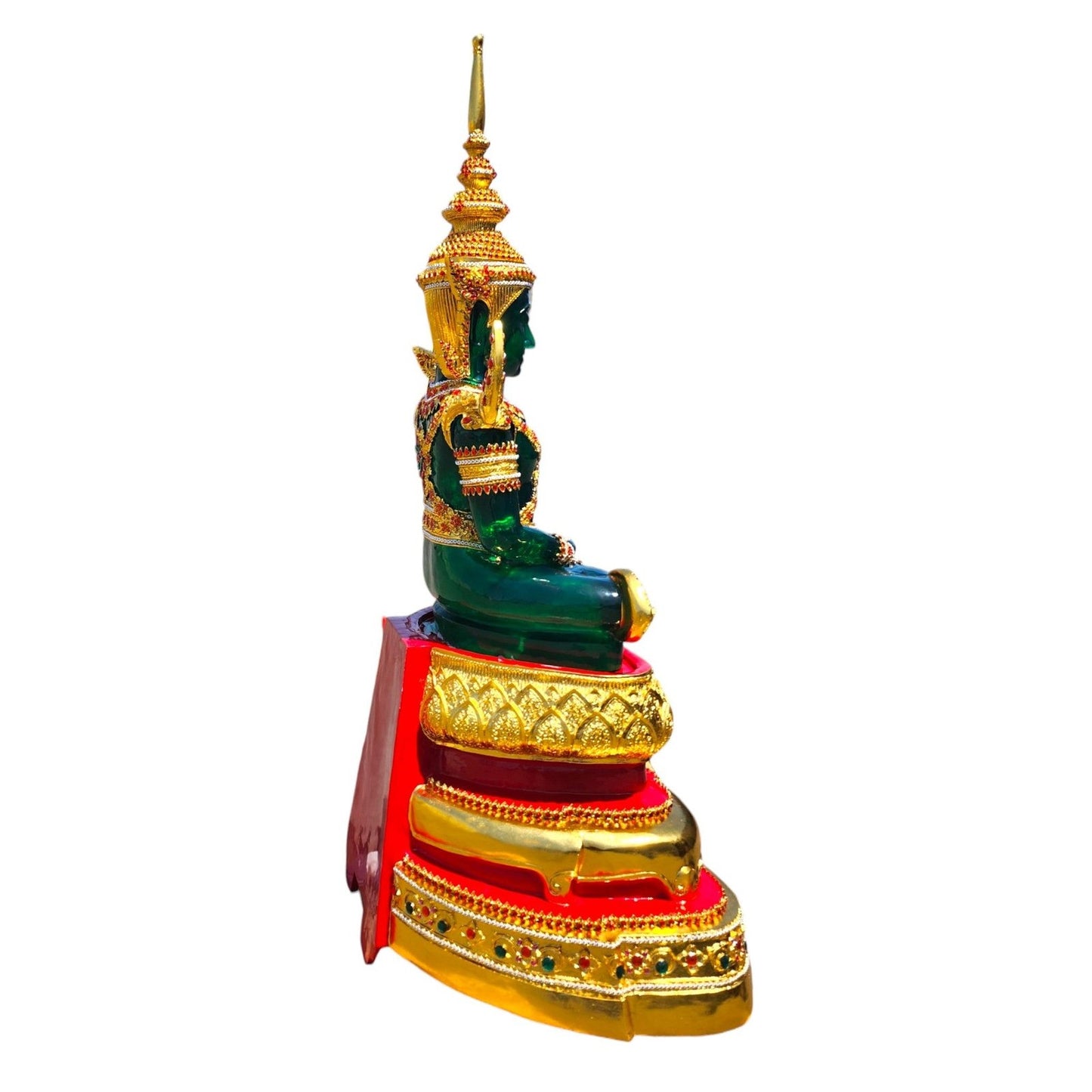 Emerald Buddha Statue Large Temple Style Replica