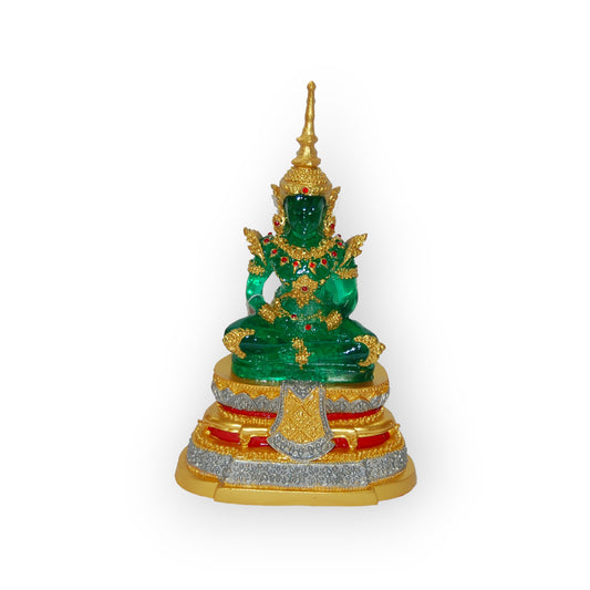 Replica Emerald Buddha Statue Summer Attire 11" Tall