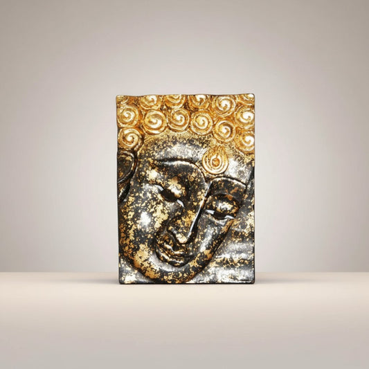 Face of Buddha Black Right