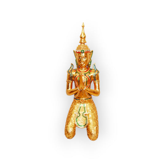 Knelling Gold Leaf Thephanom or Teppanom Angel 25 Inch Tall