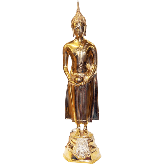 Brass Buddha Wednesday 13" Tall