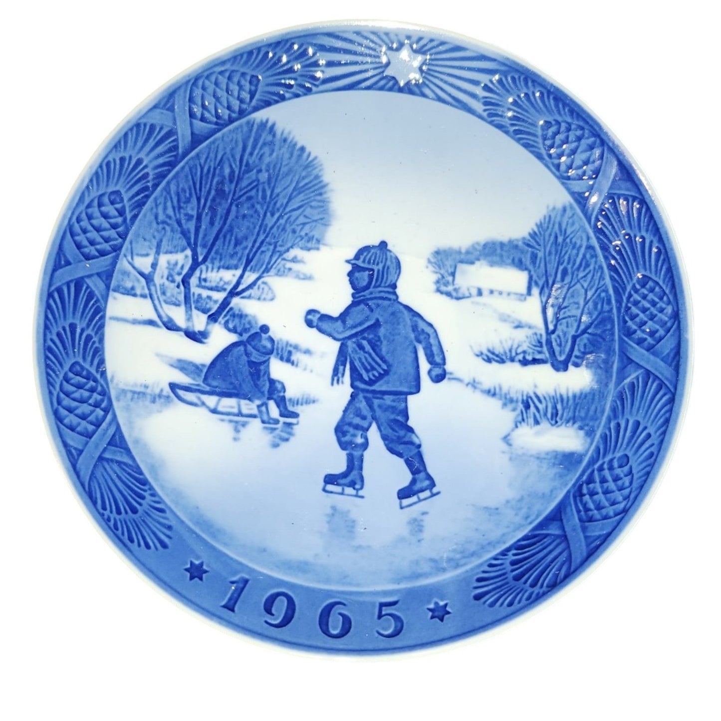 Copenhagen Porcelain Collectable Plates