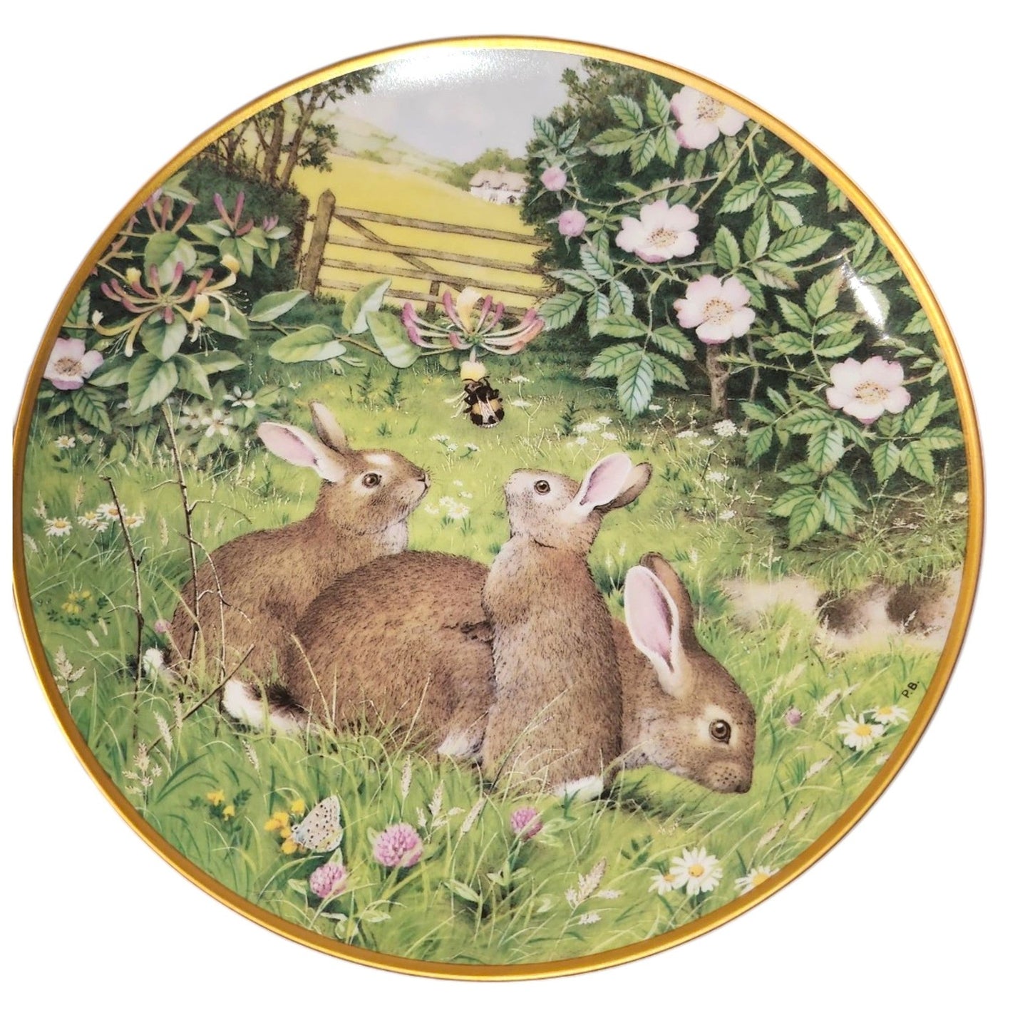 The Woodland Year Collector Plates Various Animals