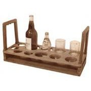Drink tray kit teakwood