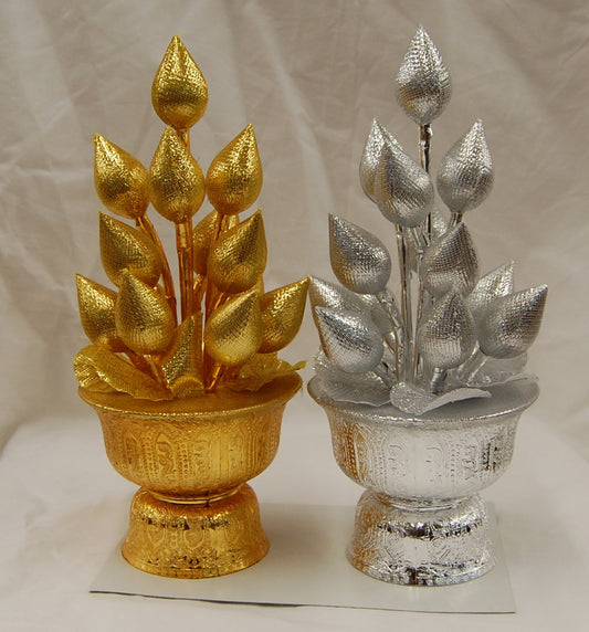 Buddhist Altar Decorations FLO-103 Pair