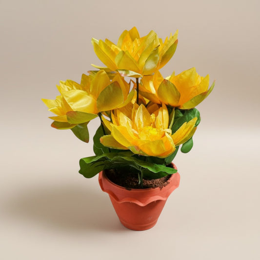 Lotus Representations for Buddhist Altar Decoration