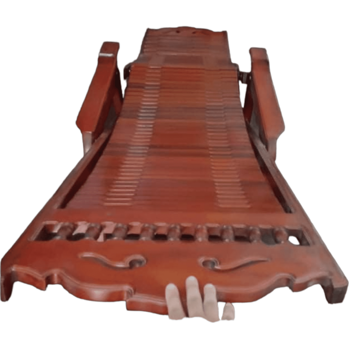 Hardwood recliner