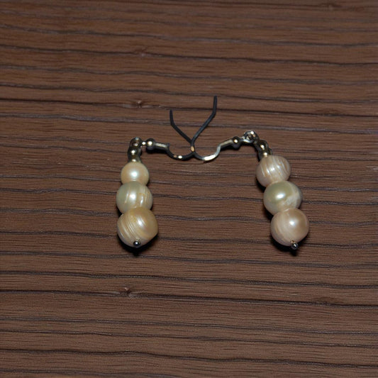 Pearl Earring Pair with Hook