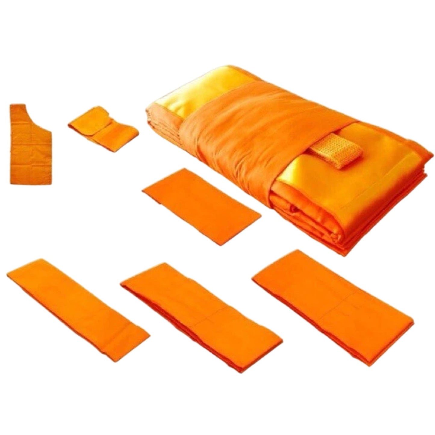 Buddhist Priest 7 Piece Suit Size 1.9