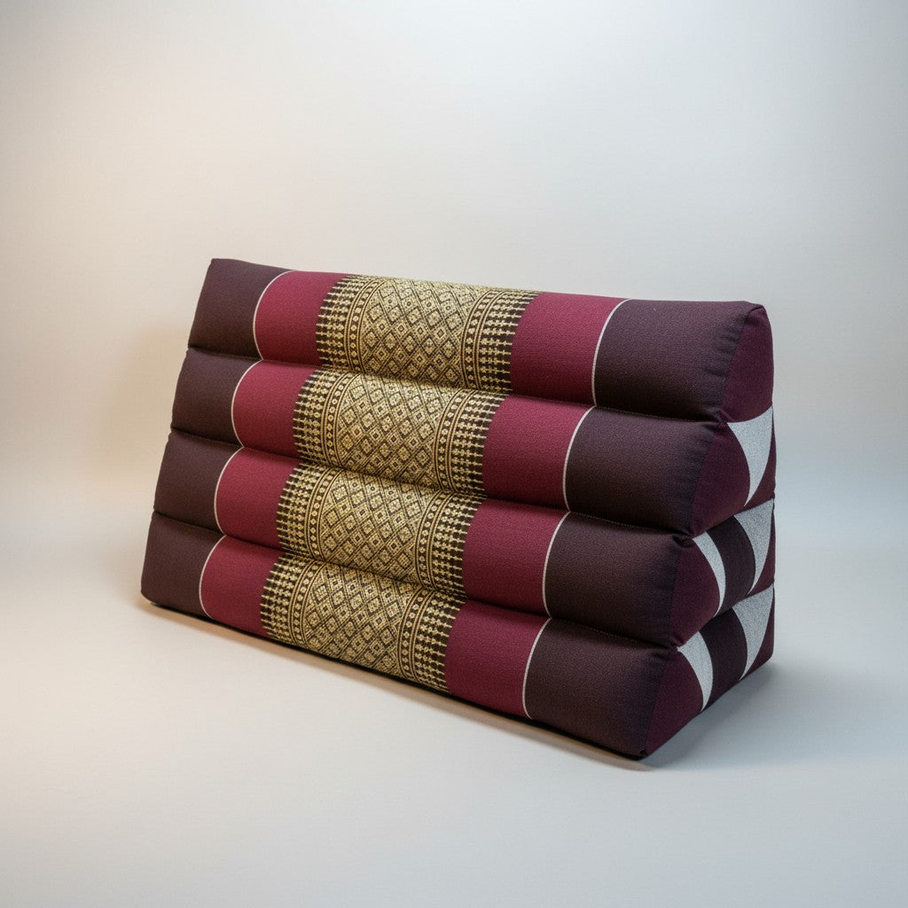 Kapok Filled Triangle Pillow from Thailand 10 Roll