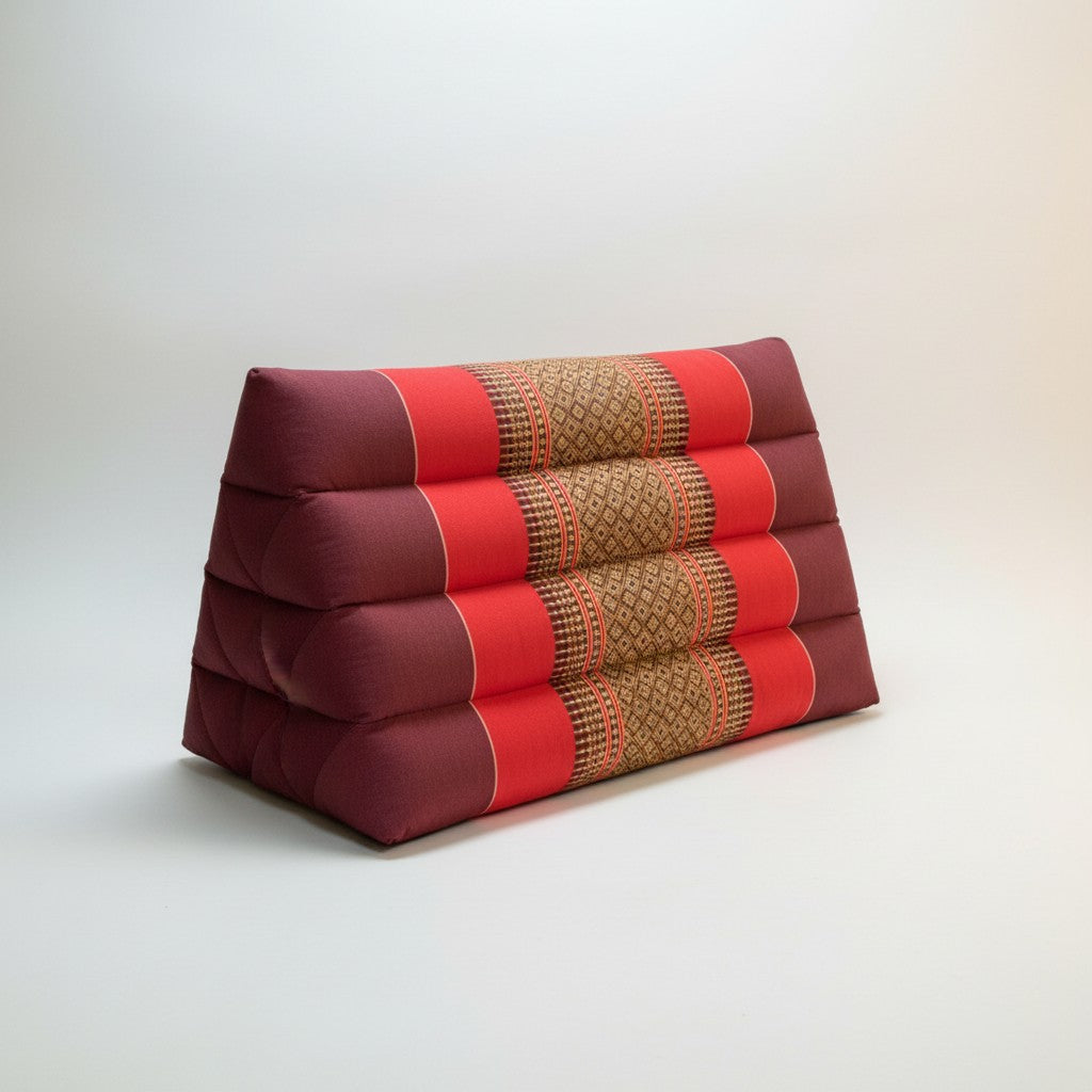 Kapok Filled Triangle Pillow from Thailand 10 Roll