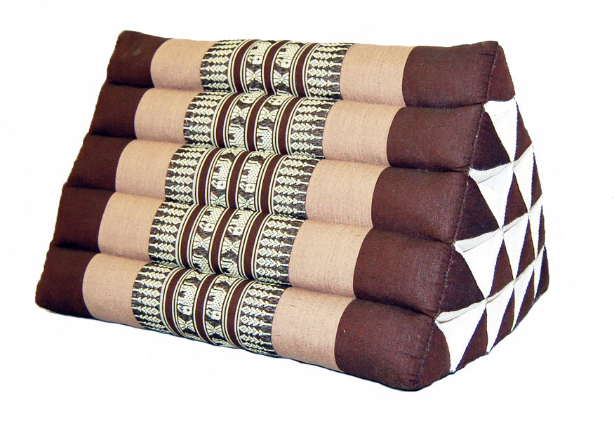 Kapok Filled Triangle Pillow from Thailand 15 Roll