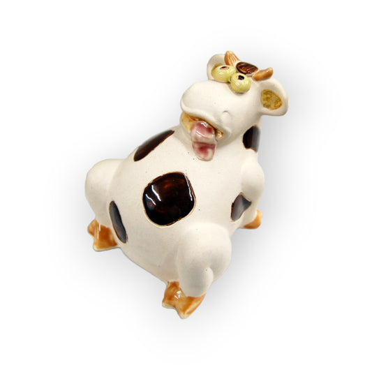 Ceramic Cow Piggy Bank