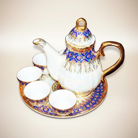 Benjarong Tea Set for Four