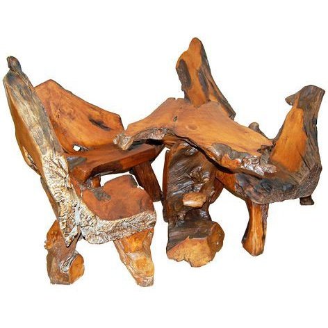 Root Teak Patio 5 Pieces Set