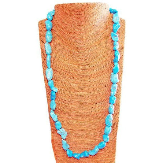 Turquoise Necklace 30"