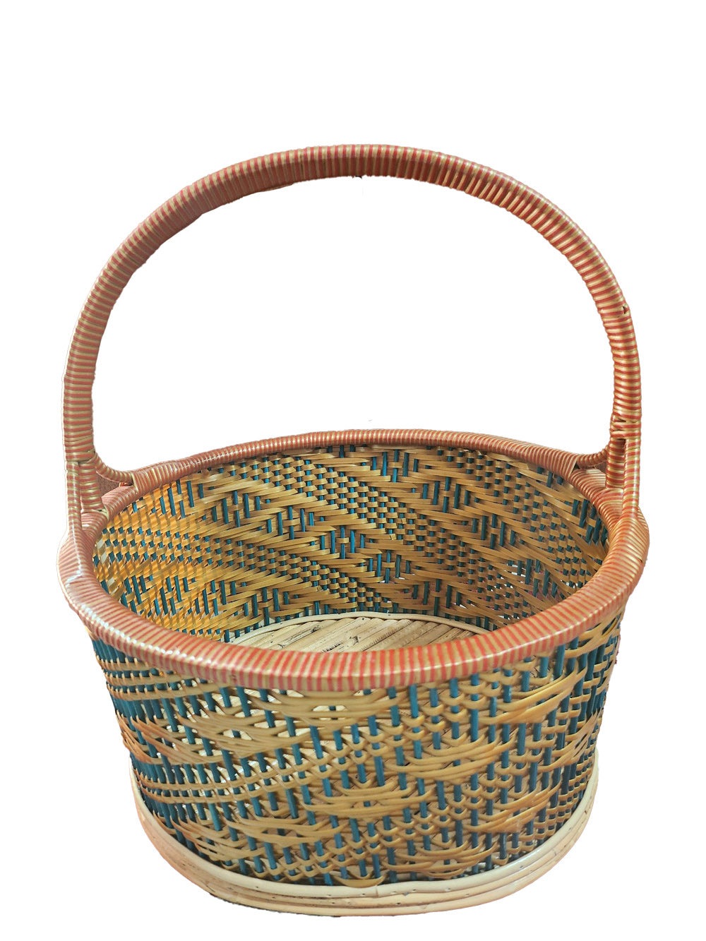 Hand Crafted Market Basket from Thailand