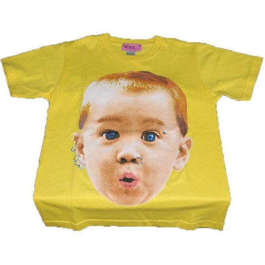 Yellow T-Shirt Baby Face-Small