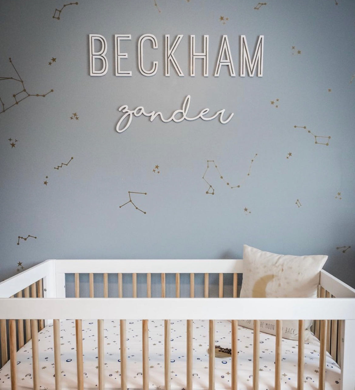 Custom Nursery Wood Name Sign