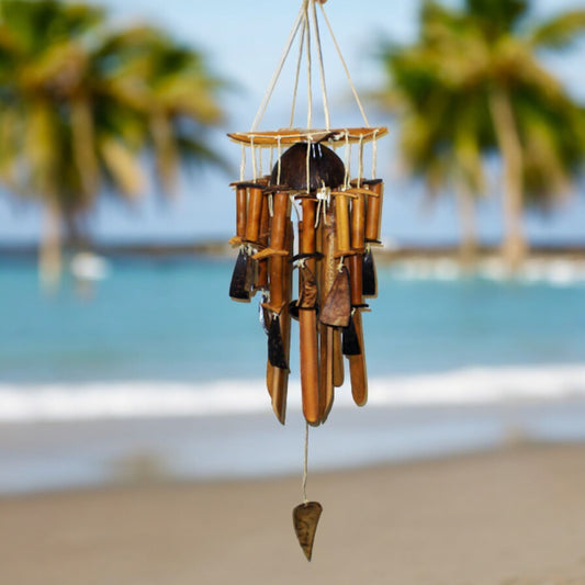 Wind Chime Bamboo Style 24" Long
