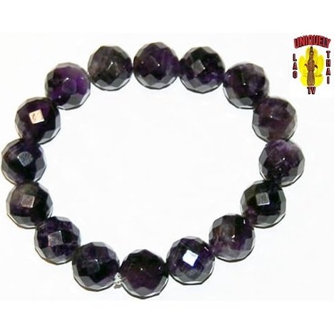 Amethyst Spiritual Necklace Faceted