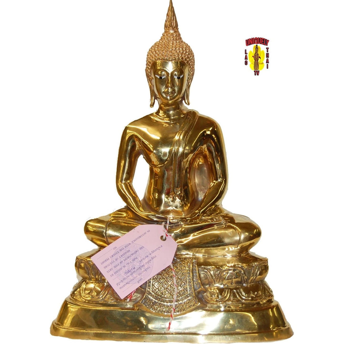 Brass Buddha Thursday -6"