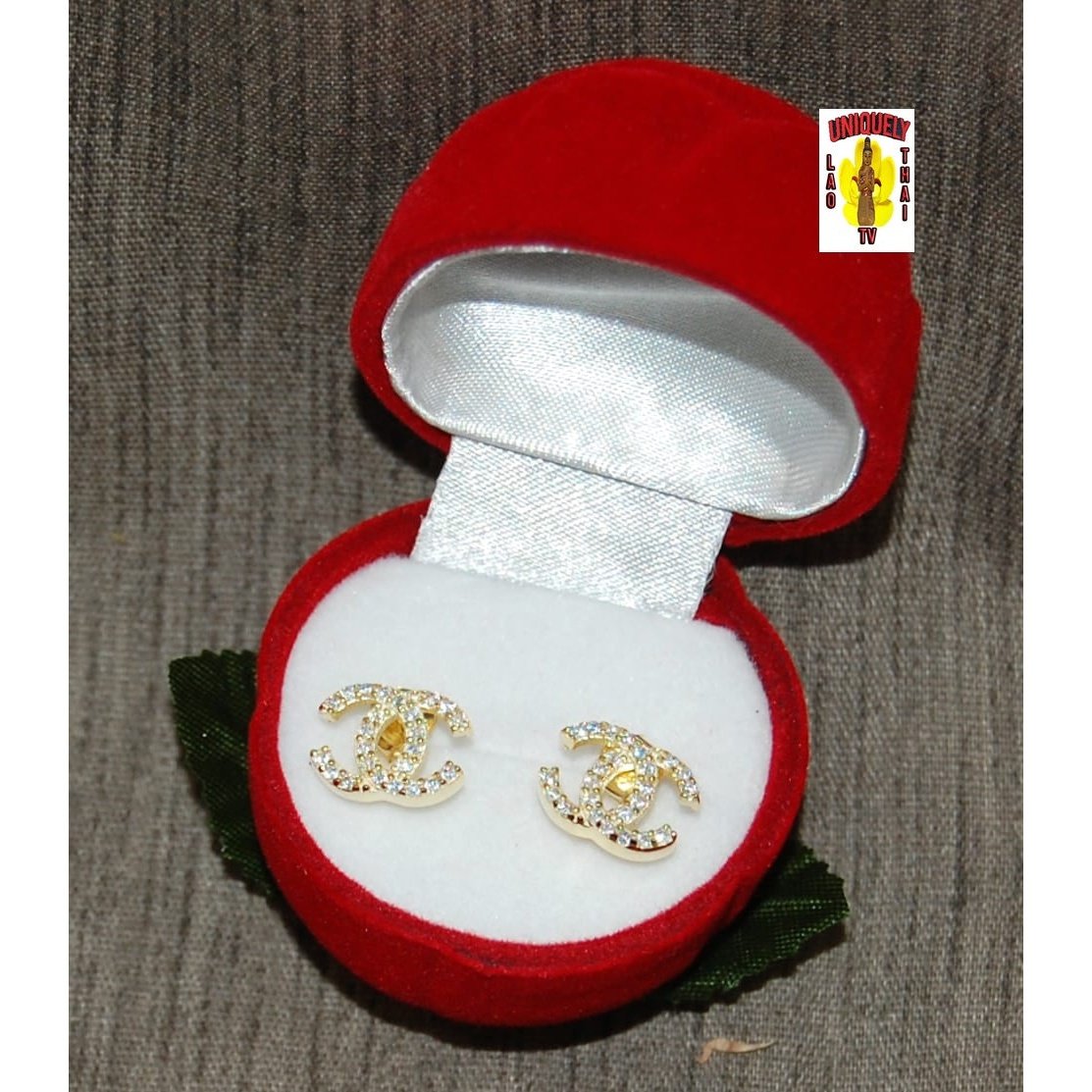 CC Gold Plated Earring