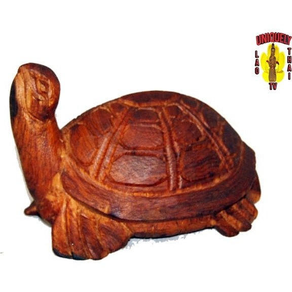 Carved Turtle with Head up