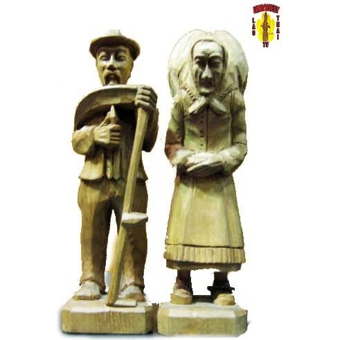 Carving of Old Farmers