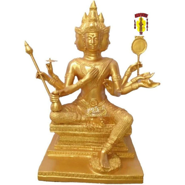 Cast-Metal-4-Face-Buddha-38- 